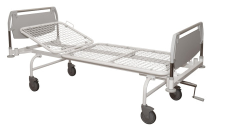 Кровать функциональная механическая ДЗМО К‑ДЗМО‑1‑2‑В (ложе из стальной сетки шириной 800 мм)